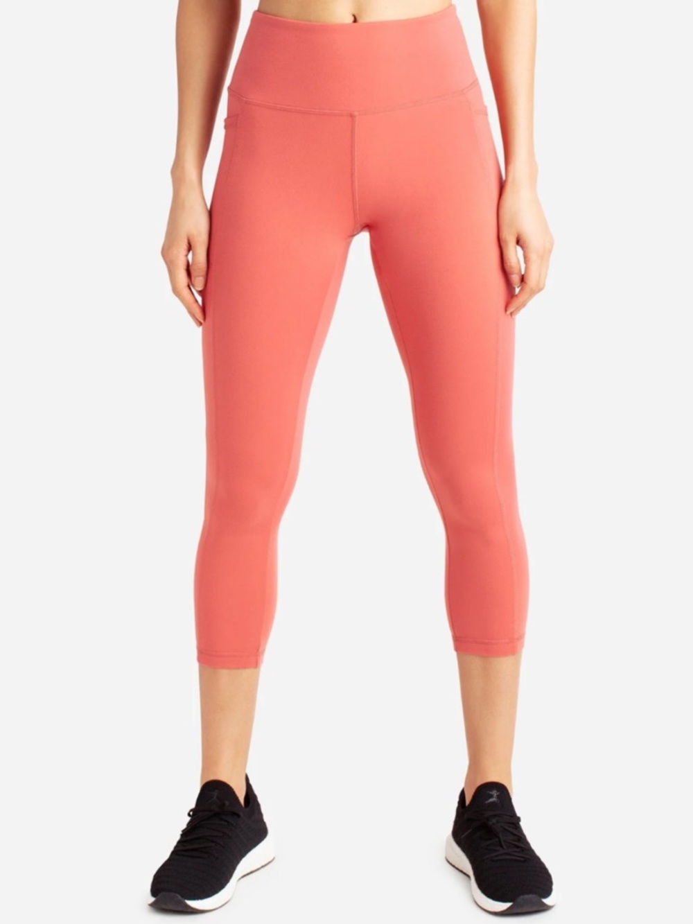 ☀️Danskin Leggings Cropped Terra Cotta / Coral Size Large